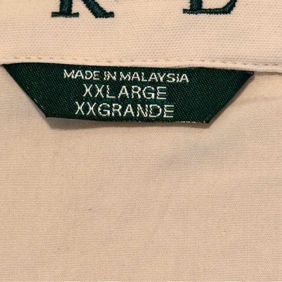 Outer Banks The Navigator Motorsports Wind Water Resistant Zip Jacket Mens XXL - Picture 9 of 16